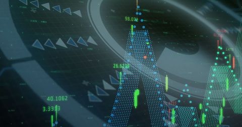 Futuristic Data Processing and Analysis with Digital Interface - Download Free Stock Images Pikwizard.com