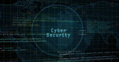 Cybersecurity Concepts with Global Digital Data Visualizations - Download Free Stock Images Pikwizard.com