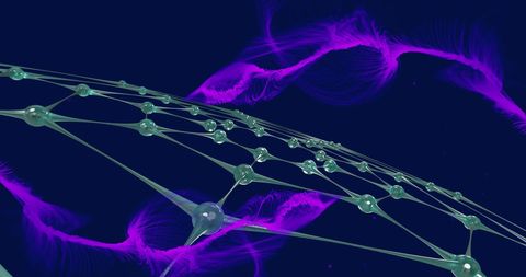 Abstract Neural Network with Biotech Elements