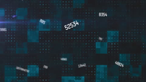 Abstract Digital Data Processing with Dynamic Numbers