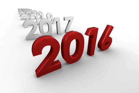 Red 2016 Text on Transparent Background Celebrating New Year - Download Free Stock Videos Pikwizard.com