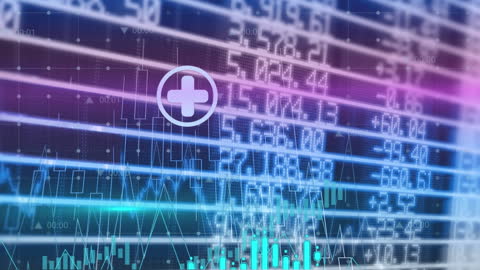 Digital Network and Data Analytics Interface Animation