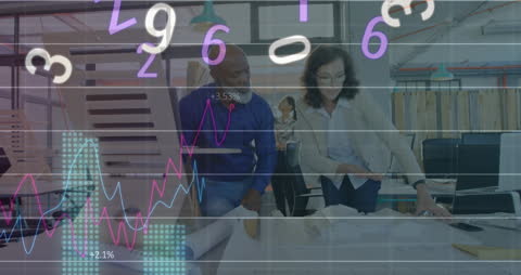 Collaborative Work on Financial Analysis in Modern Office