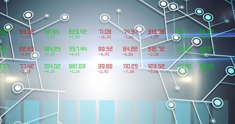 virtual digital interface with mathematical algorithms - Download Free Stock Images Pikwizard.com