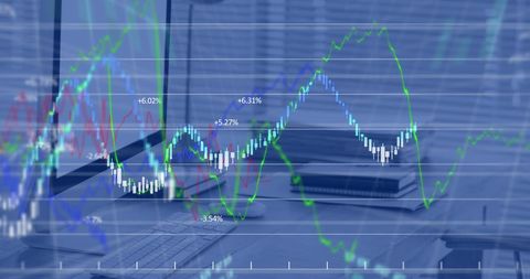 Financial Data Analysis on Office Desk, Stock Market Concepts - Download Free Stock Images Pikwizard.com