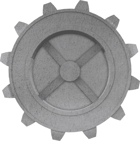 digital grey cogwheel on transparent background - Download Free Stock Videos Pikwizard.com