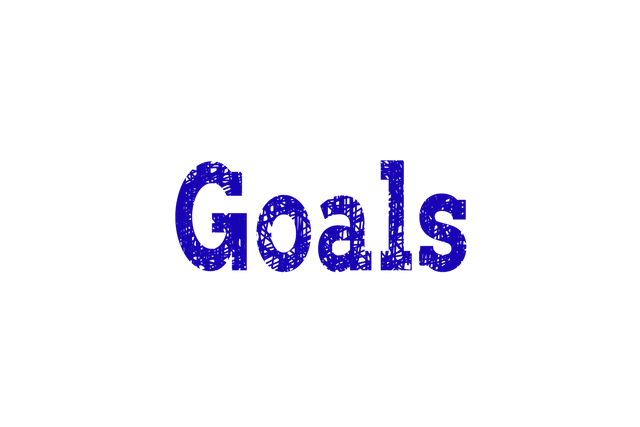 Goals Transparent Text in Bold Blue Letters for Motivation - Download Free Stock Videos Pikwizard.com