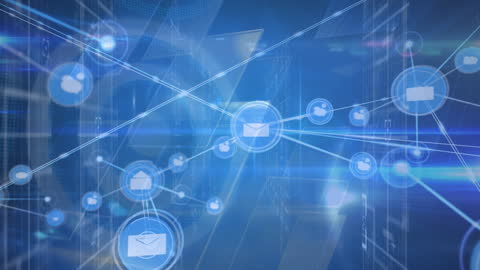 Global Digital Network and Connections Interface