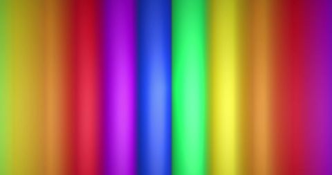 Vibrant Rainbow Stripes Seamless Loop