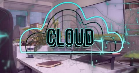 Digital Innovation in Office Setting with Tech and Nature Balance