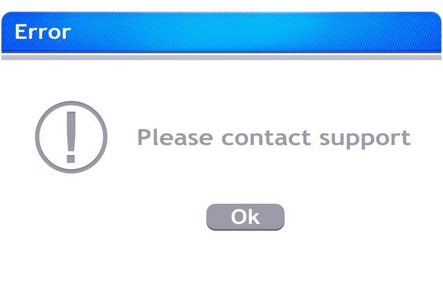 Digital Error Message Please Contact Support Transparent Background - Download Free Stock Videos Pikwizard.com