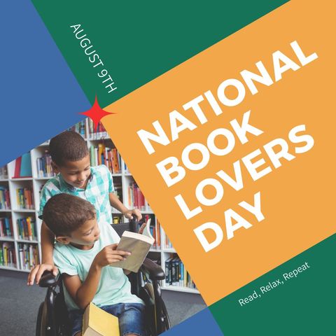 National Book Lovers Day: Celebrating Joy of Reading Among Children - Download Free Stock Templates Pikwizard.com