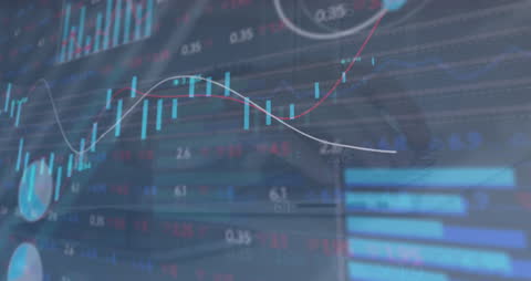Abstract Animation of Financial Data with Binary Coding Overlay