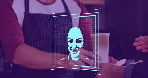 Digital Face Recognition in Retail Coffee Shop