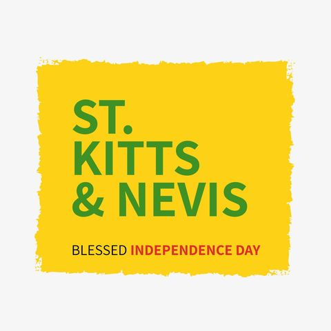 St. Kitts and Nevis Independence Day Greeting Design - Download Free Stock Templates Pikwizard.com