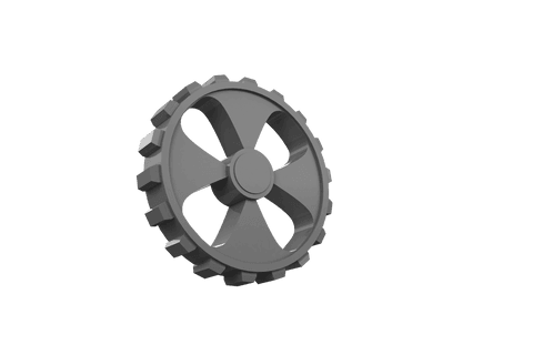 transparent gray metal gear on white background - Download Free Stock Videos Pikwizard.com