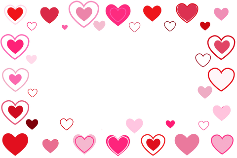 Transparent Heart Frame Illustration for Valentine's Day Celebrations - Download Free Stock Videos Pikwizard.com