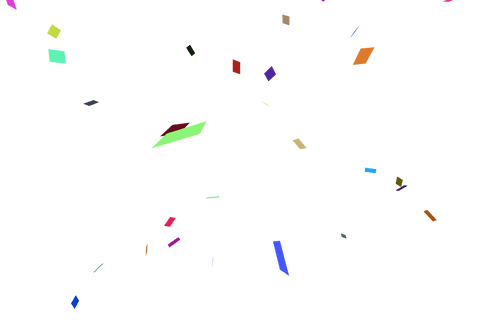 Transparent Festive Colorful Confetti on Clear Background - Download Free Stock Videos Pikwizard.com