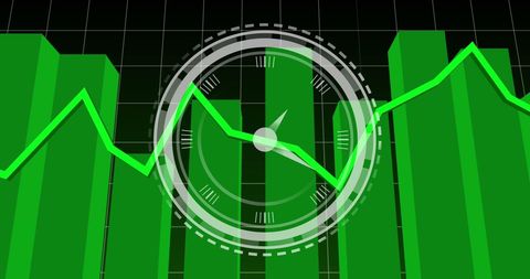 Time Management in Business Data Analysis Visualization - Download Free Stock Images Pikwizard.com