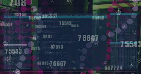 Abstract Digital Counter with DNA Helix and Code Overlays - Download Free Stock Images Pikwizard.com
