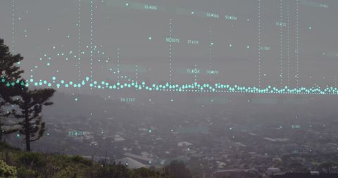 Global Economic Data Landscape with Digital Interface