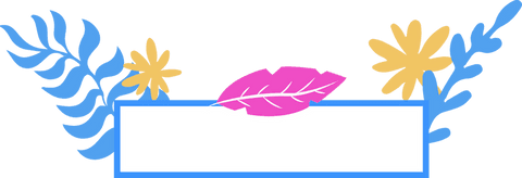 Botanical Flat Banner with Pink Leaf on Transparent Background - Download Free Stock Videos Pikwizard.com