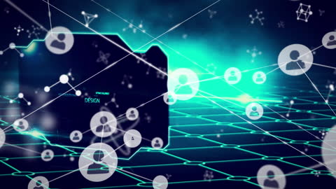 Digital Network with User Profiles and Futuristic Data Trails