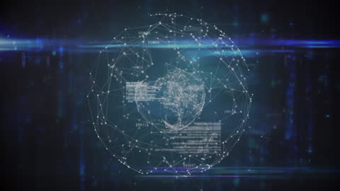 Digital Matrix with QR Code Reflecting Global Connectivity