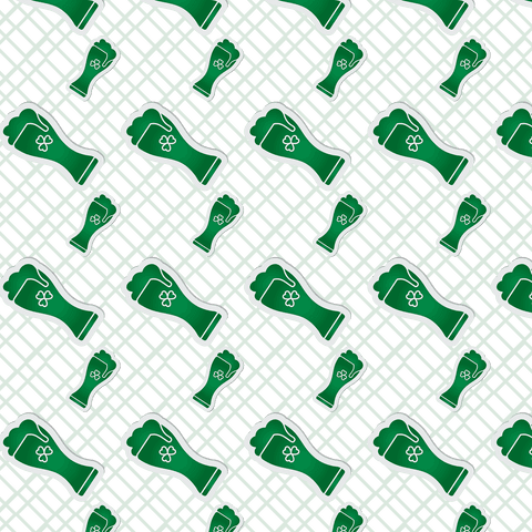Seamless Green Beer Glass Pattern on Transparent Background - Download Free Stock Videos Pikwizard.com