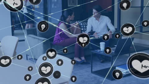 Business Collaboration with Digital Interface Overlay