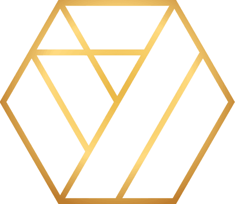 Geometric Gold Hexagon Transparent Background Digital Design - Download Free Stock Videos Pikwizard.com