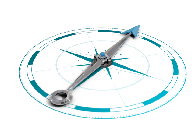 Digital Blue Compass with Transparent Background for Travel and Exploration - Download Free Stock Videos Pikwizard.com