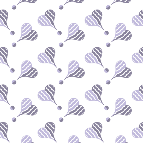 purple heart-shaped exclamation marks pattern transparent background - Download Free Stock Videos Pikwizard.com