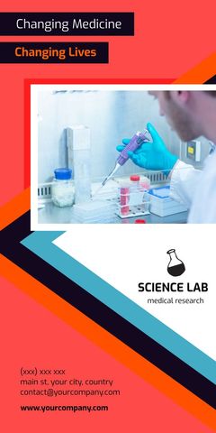 Medical Researcher in Lab Accentuating Scientific Innovation - Download Free Stock Templates Pikwizard.com