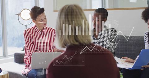 Team collaboration with digital analytics interface