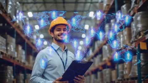 Warehouse Inspector Leveraging Technology with Digital World Map Overlay