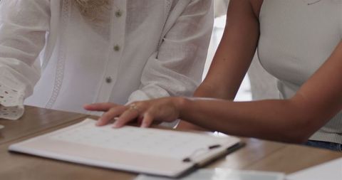 Collaborative Work Meeting with Stylish Professional Women