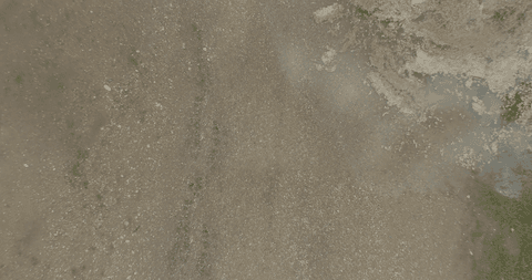 transparent aerial view of earth's textured brown surface - Download Free Stock Videos Pikwizard.com