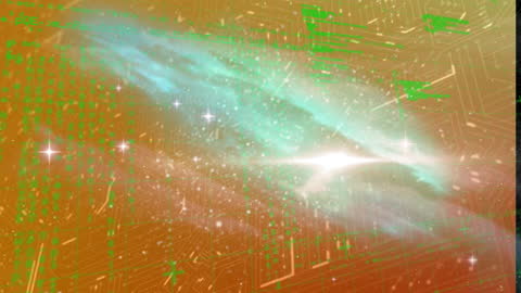 Futuristic Visualization of Global Data Networks and Digital Interface