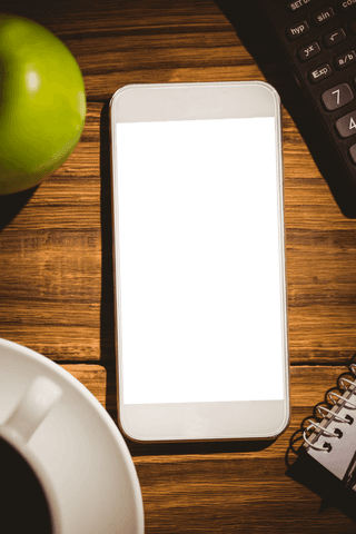 smartphone with transparent screen on wooden table - Download Free Stock Videos Pikwizard.com
