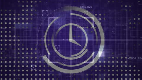Digital Clock Interface with Data Processing Elements