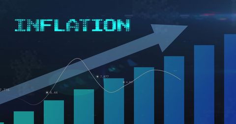 Economic Inflation Trends with Rising Data Graph Representation - Download Free Stock Images Pikwizard.com