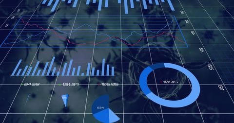 Analyzing Business Data Amid COVID-19 Pandemic Era - Download Free Stock Images Pikwizard.com