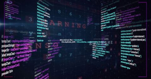 Futuristic Coding Environment with Multicolored Digital Lines - Download Free Stock Images Pikwizard.com
