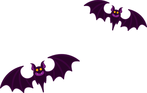 playful cartoon bats with transparent background for digital projects - Download Free Stock Videos Pikwizard.com