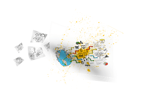 Abstract Technological Infographic Concepts on Transparent Background - Download Free Stock Videos Pikwizard.com