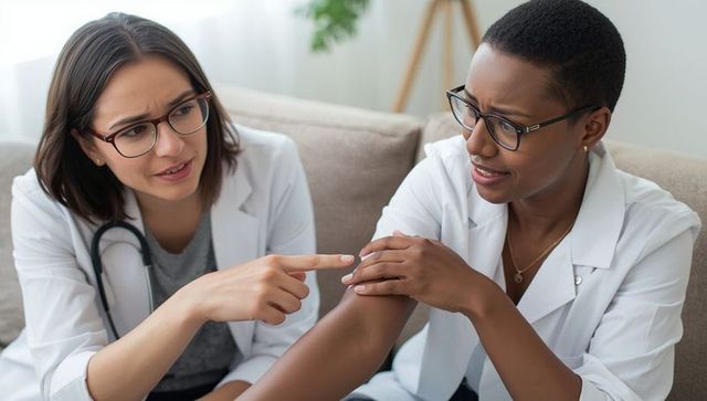Medical Professionals Collaborating in Healthcare Consultation