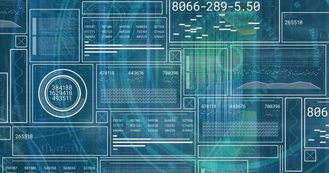 Futuristic Data Processing with Binary Code and Medical Icons - Download Free Stock Images Pikwizard.com