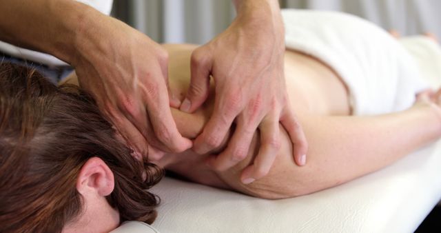 Professional Therapeutic Massage for Relaxation and Stress Relief - Download Free Stock Images Pikwizard.com