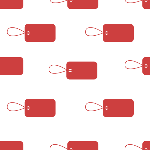 red gift tags pattern on transparent background for design - Download Free Stock Videos Pikwizard.com